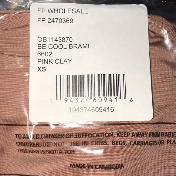 Free People Be Cool Brami Pink Clay - Picture 4 of 5